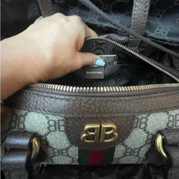 Rare Balenciaga x Gucci Hackers Project Boston Cancas - Picture 5 of 5